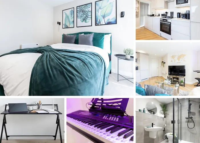 Free Parking Central Leeds Apt Near Arena With Piano Sma
